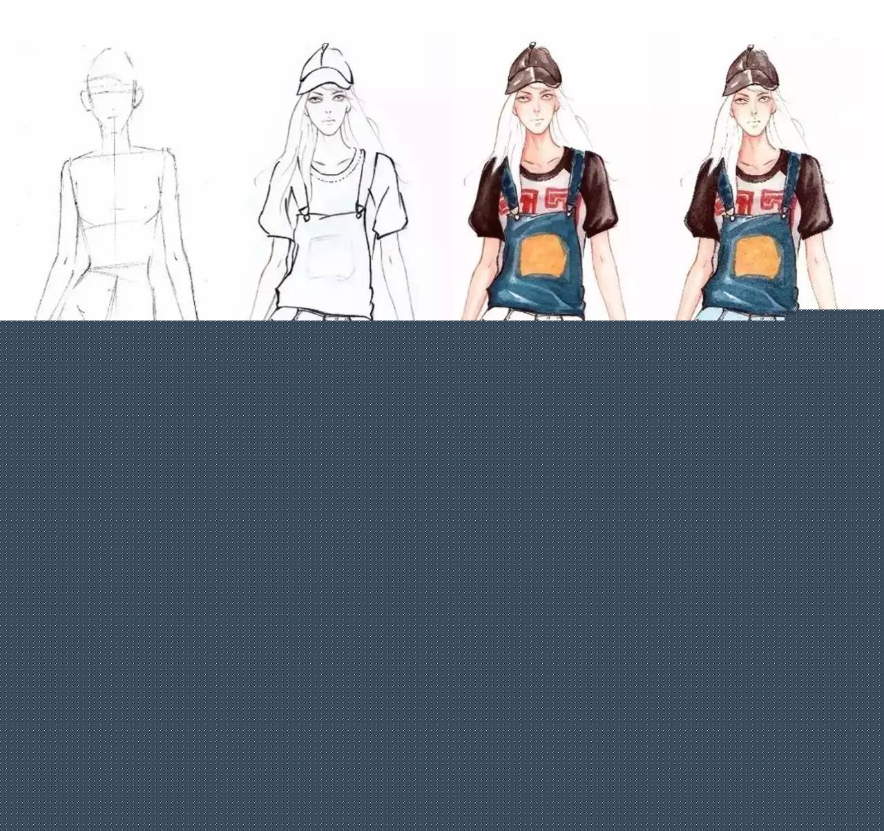 服裝設計師入門怎么畫手稿?別瞎畫!_時尚